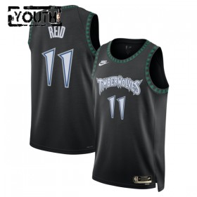 Dres Minnesota Timberwolves Naz Reid Nike 2025-26 Classic Edition Crno Swingman - Dječji